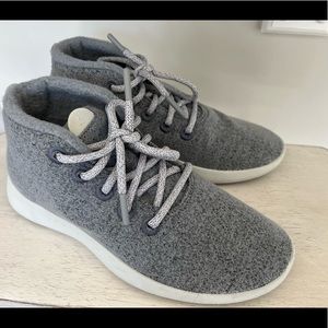 EUC Allbirds Women's Wool Runner-up Mizzles, gray, size 9
